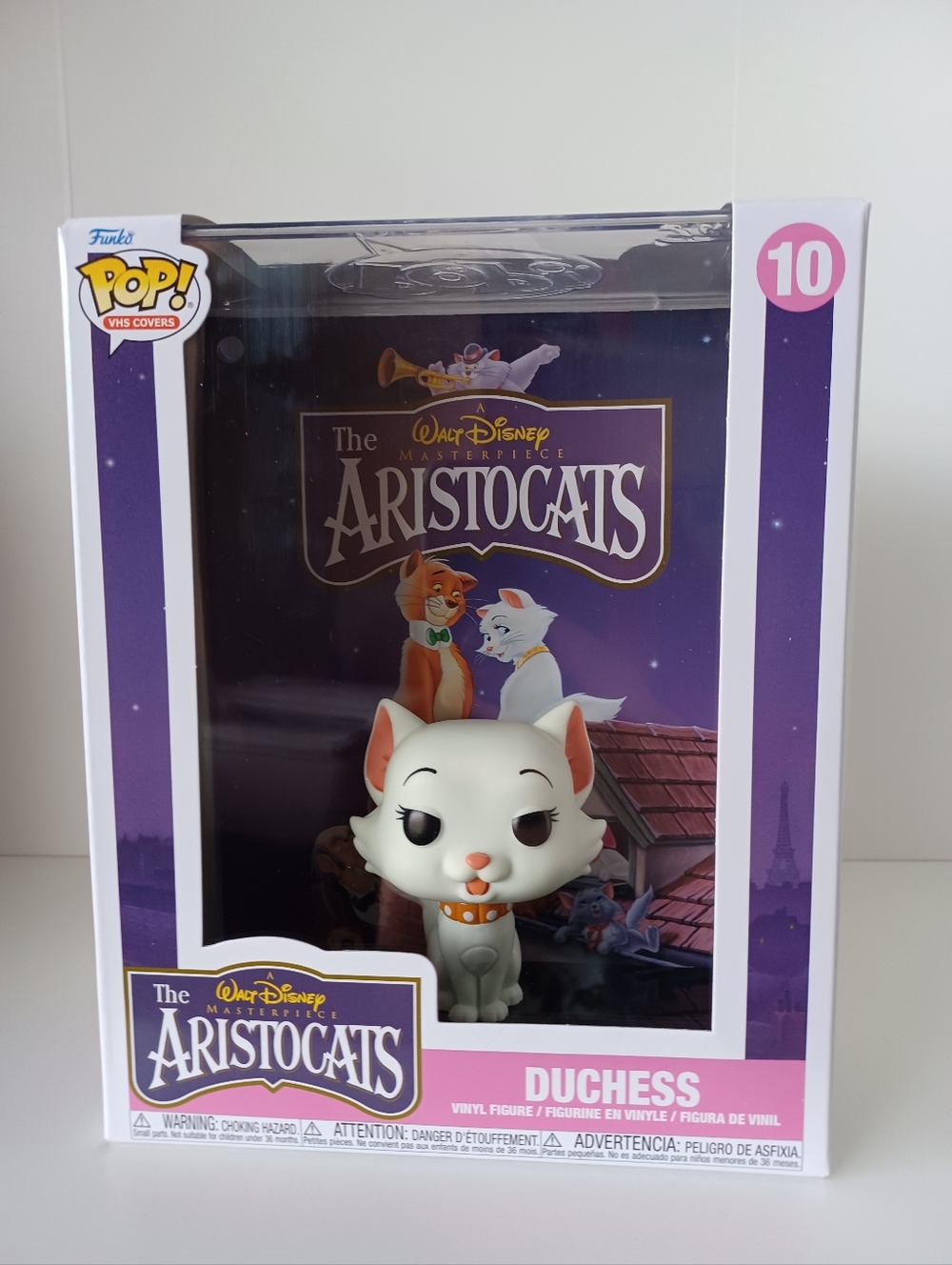 Disney Duchess From The Aristocats 10 VHS Cover Vinyl Figure Funko Pop